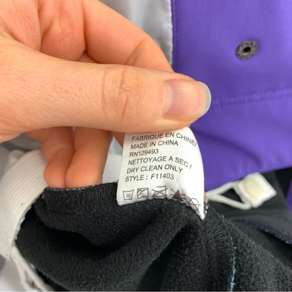 NEFF Daily Softshell Jacket Teal Blue Purple M - Picture 11 of 15